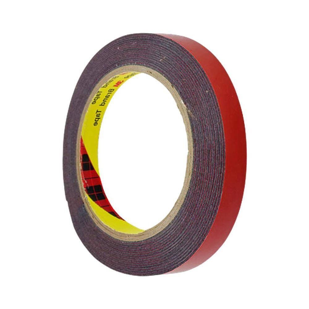 도장면 폼 양면테이프 검은색 블랙 12mm, 1개