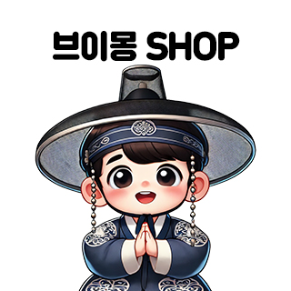 브이몽SHOP 스토어 로고