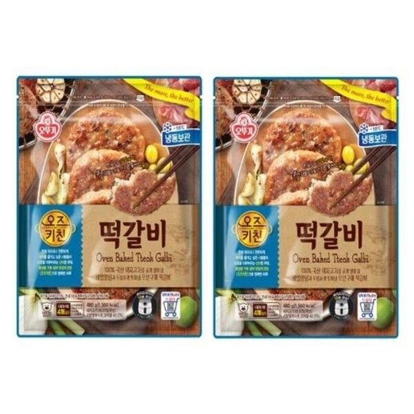 오뚜기 오즈키친 떡갈비 480g 2개 496834 : DamaeStandard