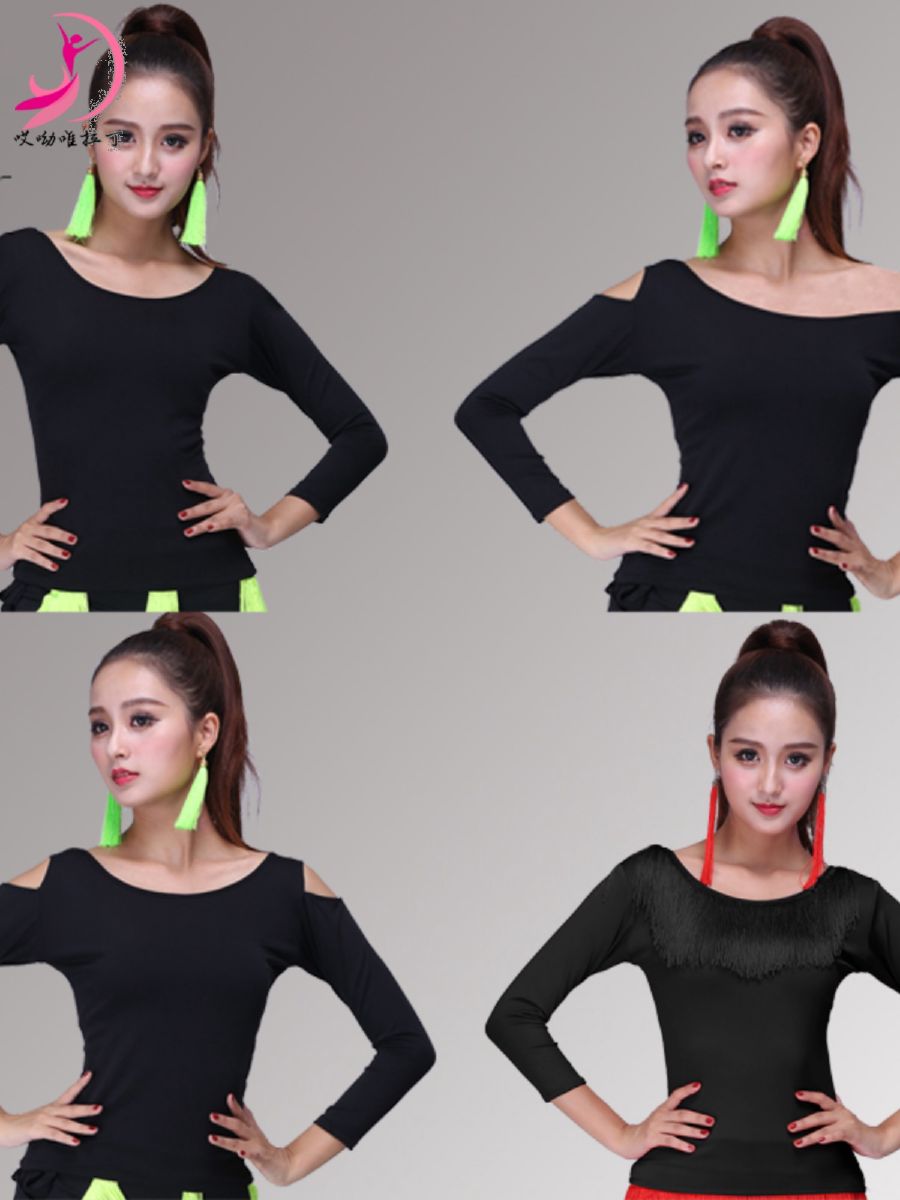 밴딩 레이어드 연습 시스루  미니 수술 스포츠 댄스 스커트 셔링 무대 : 블루데이지1