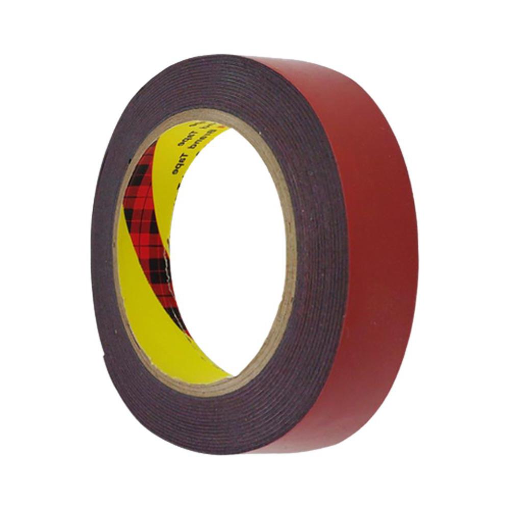 도장면 폼 양면테이프 검은색 블랙 24mm, 1개