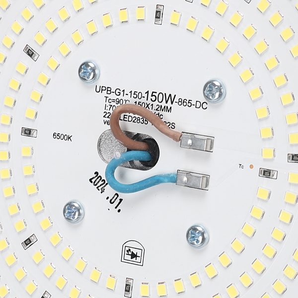 국산 LED 고효율 공장등 투광기 DC150W 주광색 창고 고천장 공장등 조명 세광 - 상세 이미지 3
