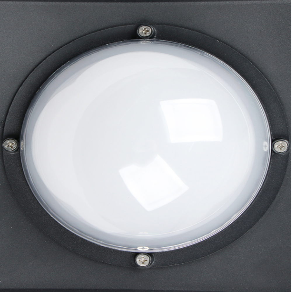 KS인증/당일발송 외벽등 LED 외부 모던 베란다 포인트 갓 벽등 벽부등 블랙 - 상세 이미지 4