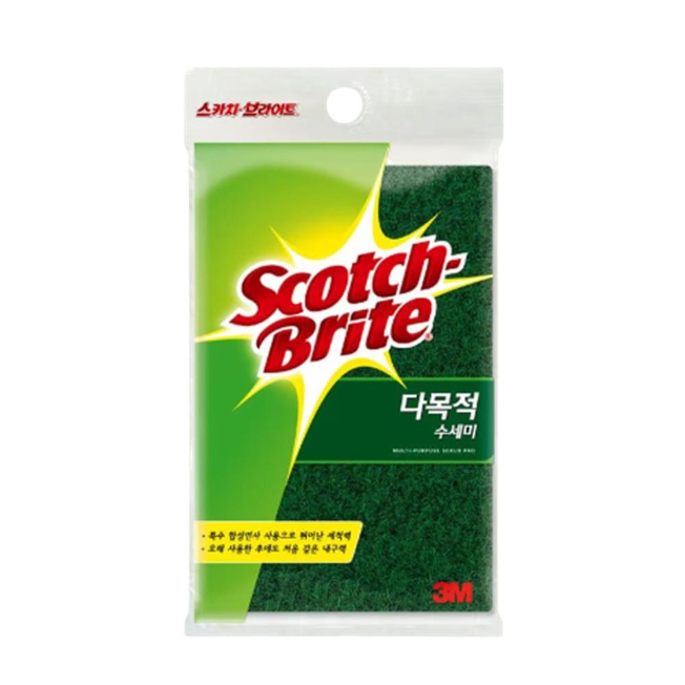 다목적 설거지 수세미 강력세척 나일론부직포 대형, 1개입, 1개