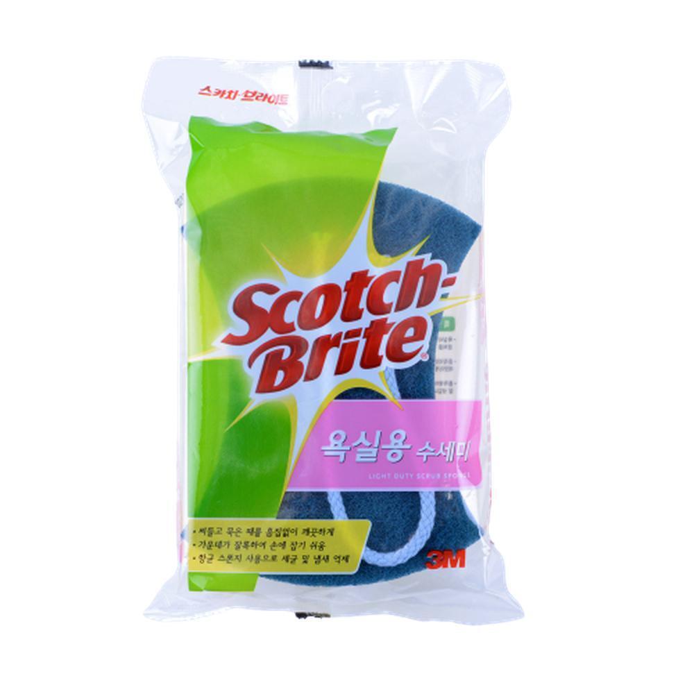 욕실 청소 수세미 스펀지 흠집없이 부드러운 세척