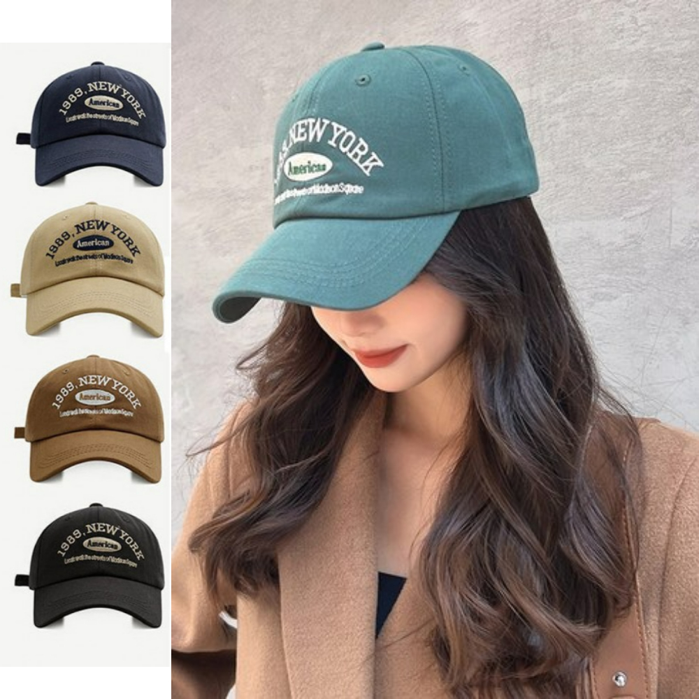 남자 여자 공용 1989 뉴욕 볼캡 깊은 캡모자 야구모자