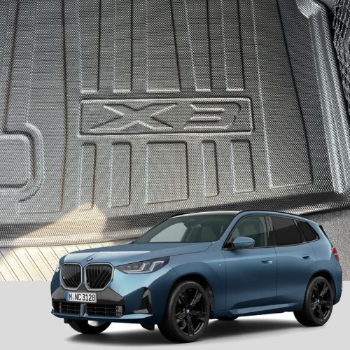 리얼핏 BMW X3 G45 풀체인지 3D 논슬립 트렁크매트 - 메인 이미지