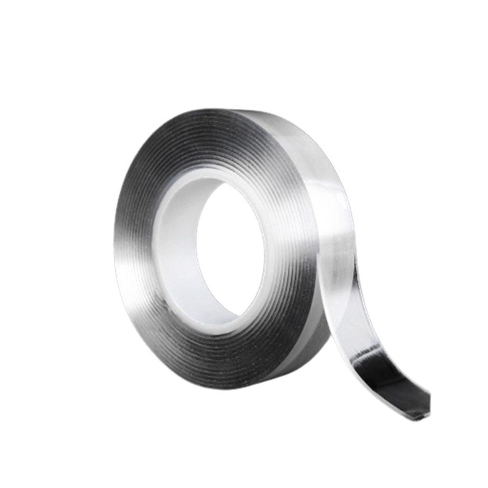 투명 강력접착 양면테이프 나노젤테이프 흔적없음 1mm x 2cm x 3M, 1개