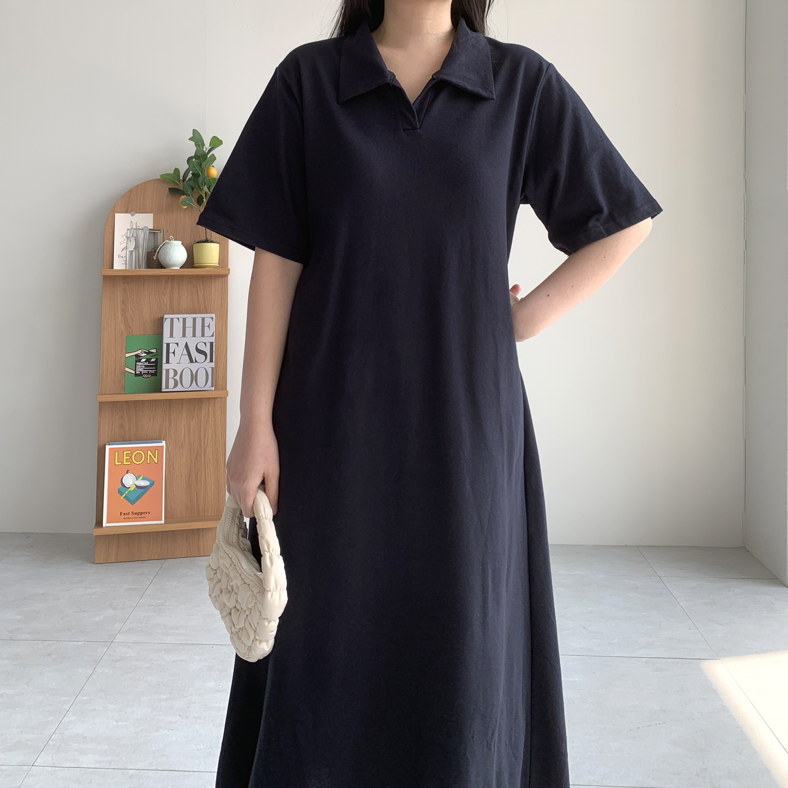 피케원피스 pk원피스 77사이즈 카라원피스 이미지 6