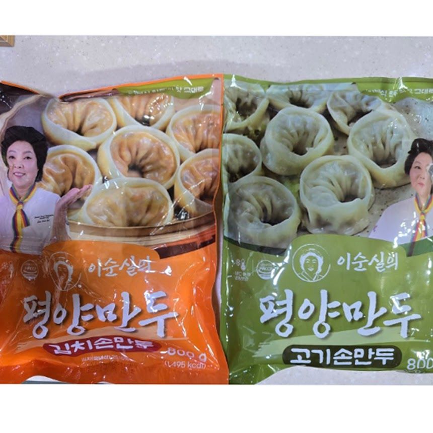 이순실 평양만두 고기만두 김치만두 1세트 54개 : OLIVE몰