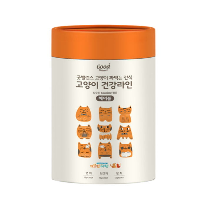 굿밸런스 짜먹는 고양이 츄르 간식 파우치 참치+닭고기+연어, 720g, 1개 - 상품 이미지