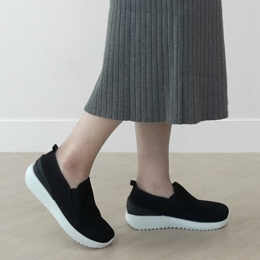 발편한 여성 슬립온 단화