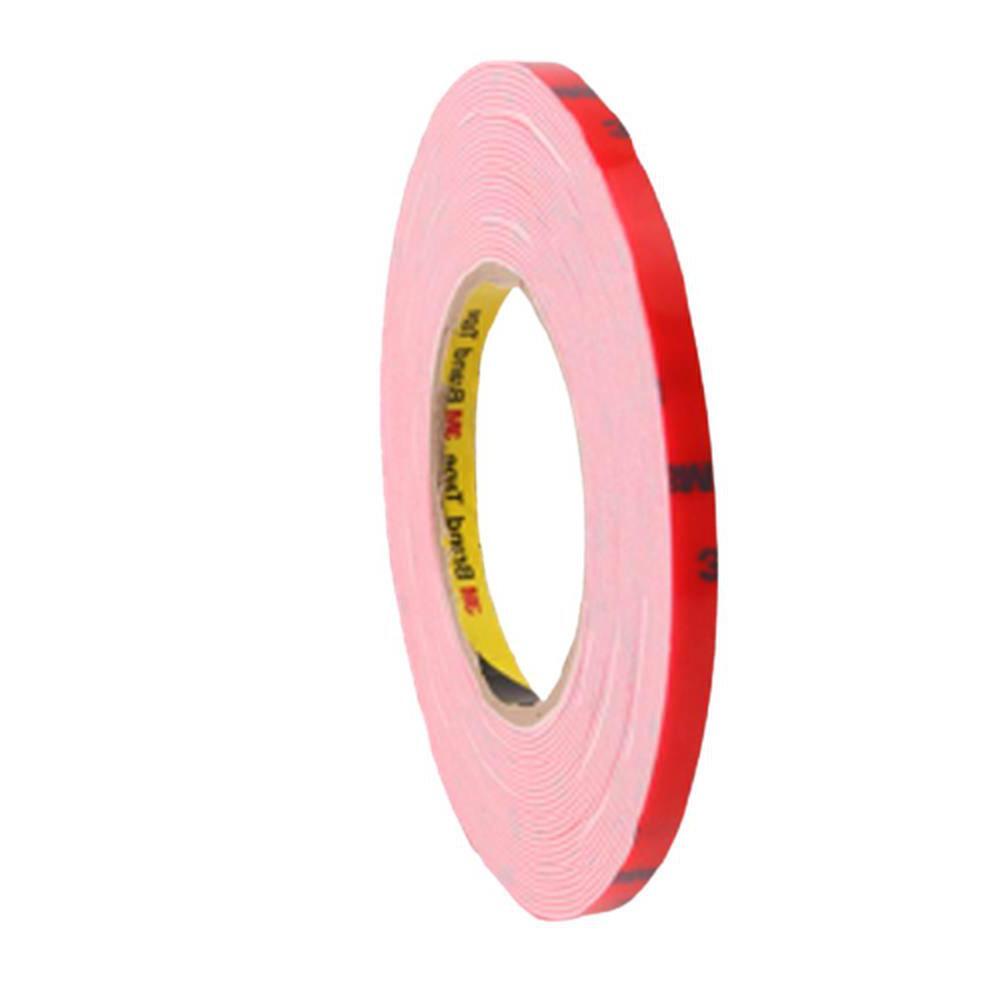 차량용 양면테이프 아크릴폼테이프 도장면 도색표면용 1개, 8mm x 11M, 화이트