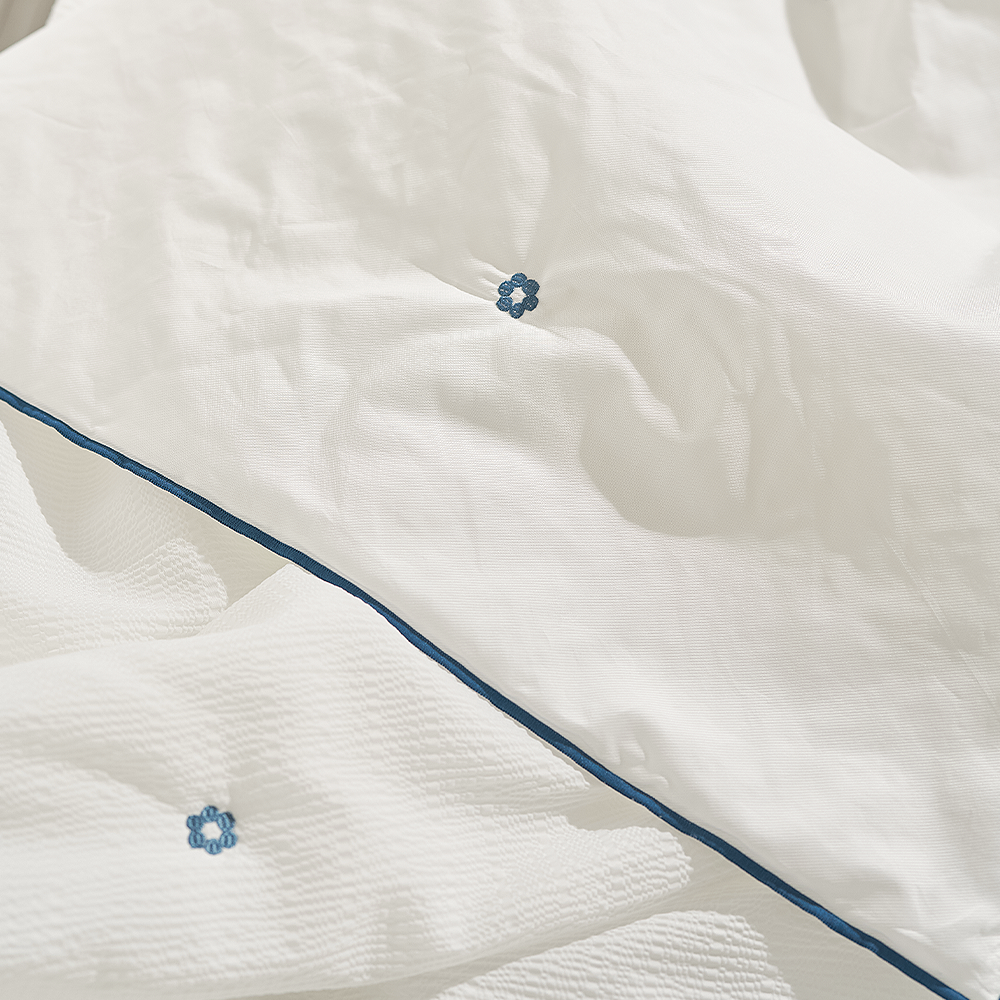 여름패드 설설 스노우 시어서커 SS 논슬립 고정밴드 침대패드