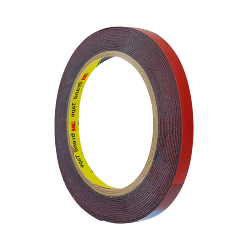 도장면 폼 양면테이프 검은색 블랙 8mm, 1개