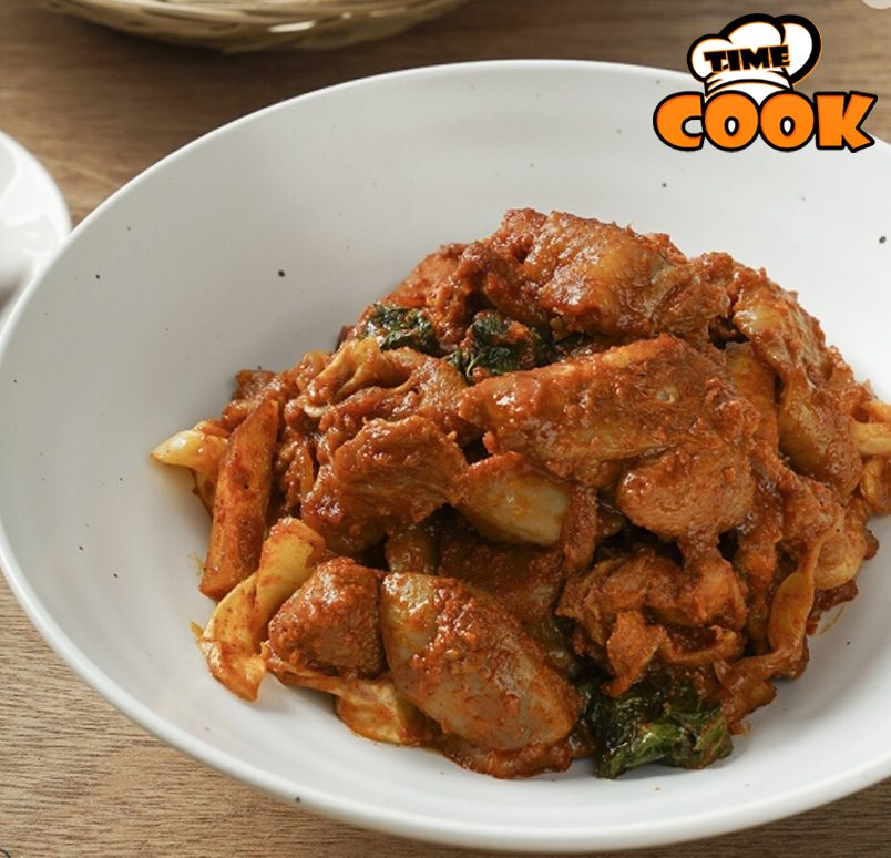 [타임쿡] 춘천 순살닭갈비 1kg 국내산 가슴살 어깨살 매콤양념 - 상품 이미지