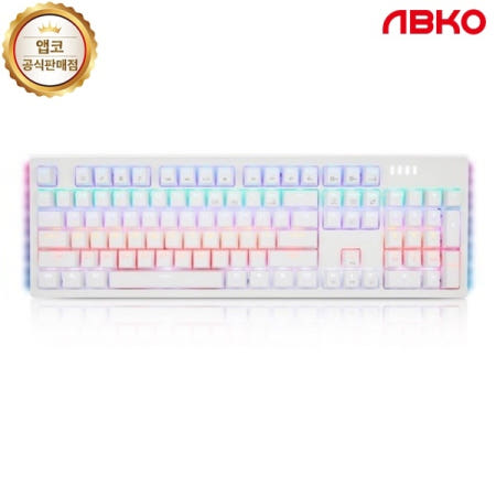 ABKO ABKO HACKER K515 축교환 측면 RGB 라이팅 이중사출 게이밍 기계식 키보드