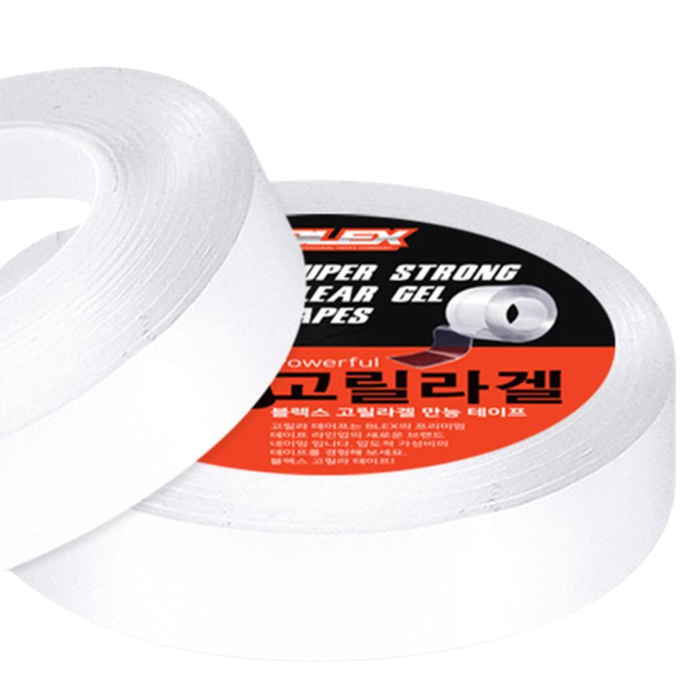 재사용가능 초강력 겔양면테이프 투명 20mm, 1개