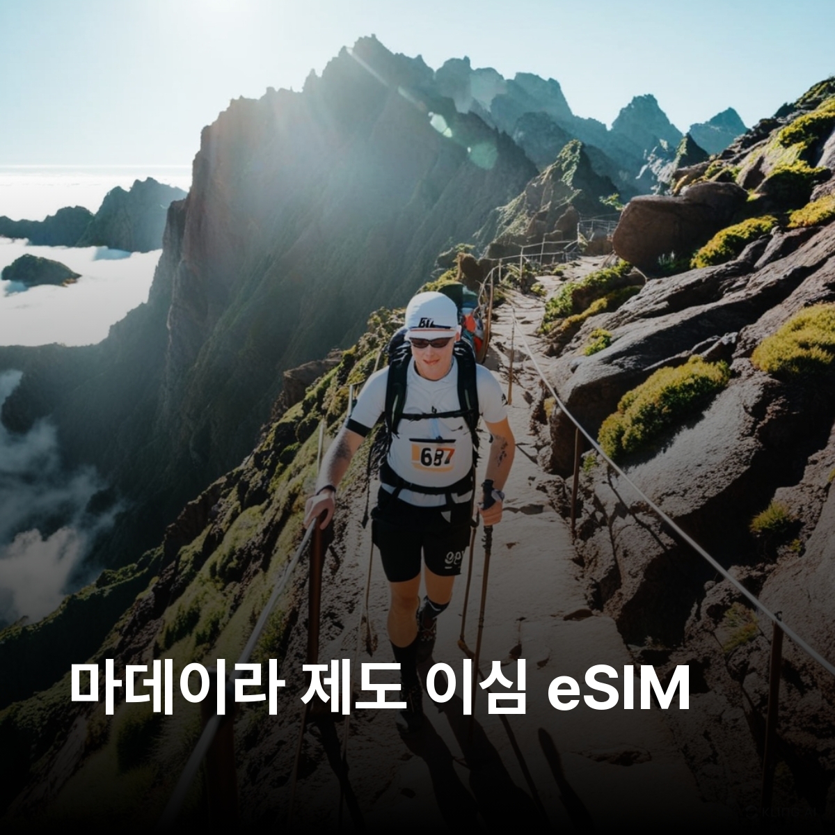 마데이라 제도 이심 eSIM Vodafone, Optimus 5G 푼샬 포르투몬이스 산타나 피쿠루이보 레바다워킹 카보지랑 리베이라다잔엘라스 로우렌수곶 이심통 - 메인 이미지