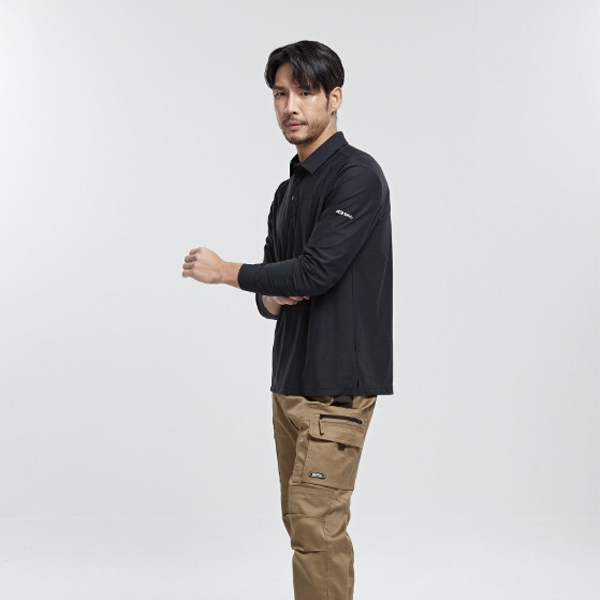 K2 세이프티 남성여름긴팔티 등산복상의 남자 봄 여름 작업복 TS-5204 - 상세 이미지 5