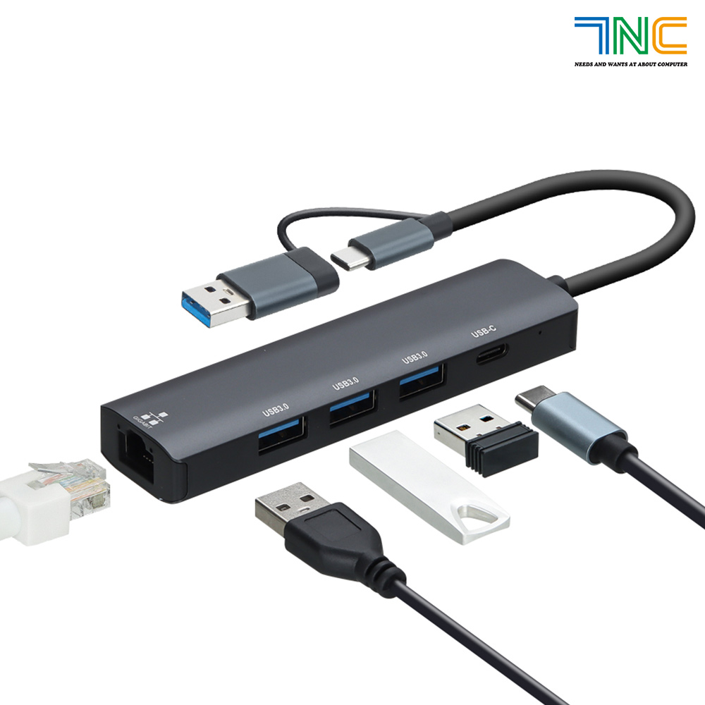 7NC 유선 랜카드 USB 랜포트 이더넷 노트북 LAN 네트워크 어댑터 인터넷 NCH704 - 상세 이미지 5