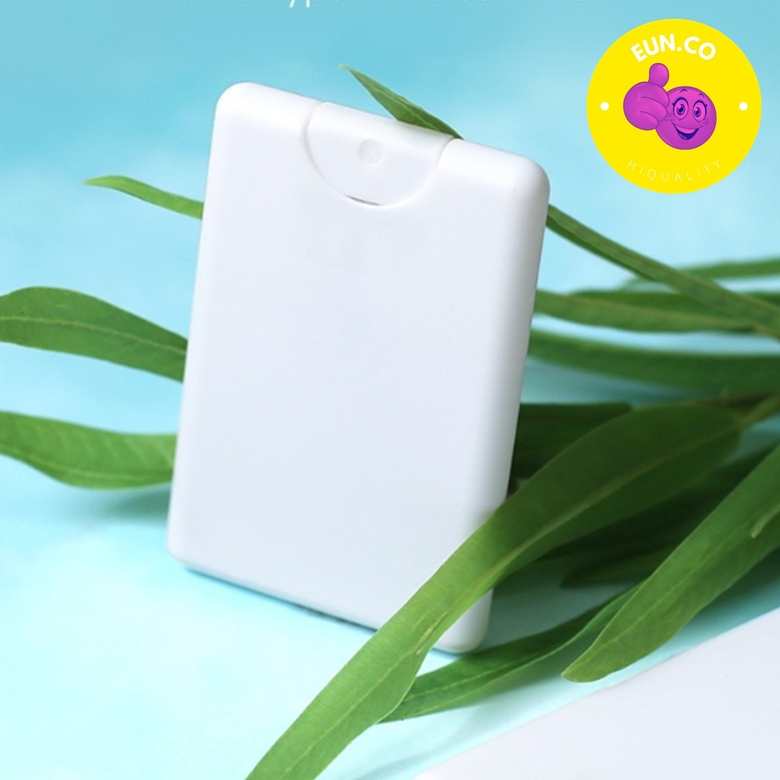 카드형 뿌리는 소독제 휴대용 손세정 미세분사 슬림두께