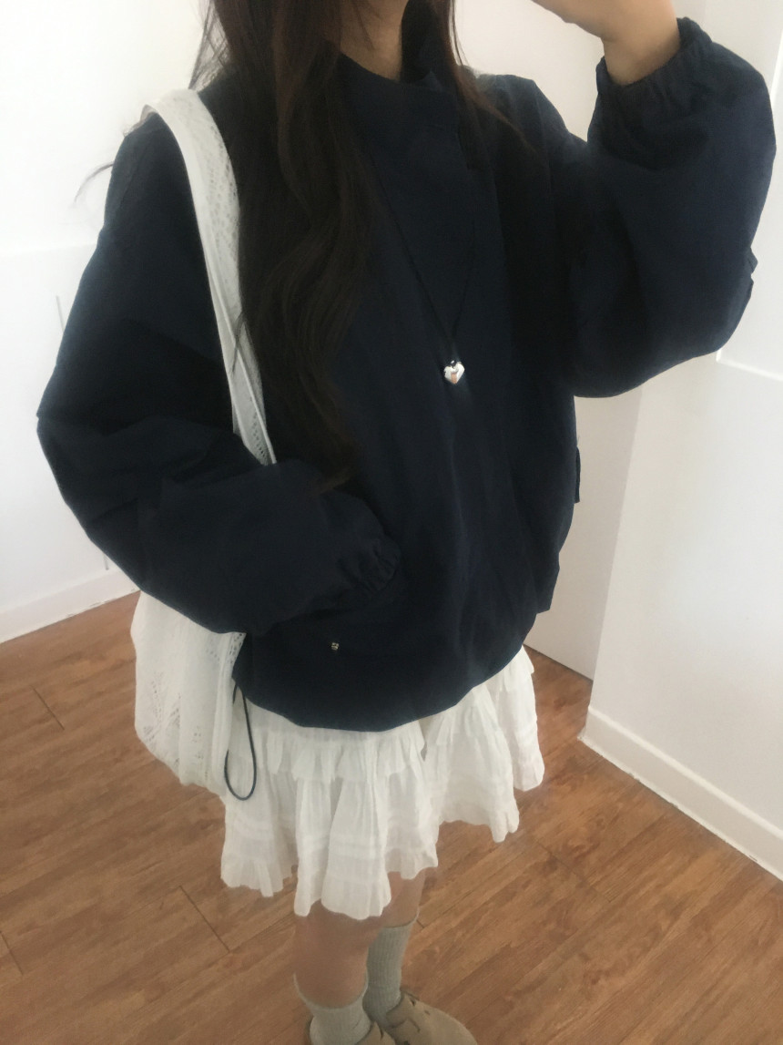 웨어 바람막이 야상 나일론블루종 상세 이미지 15