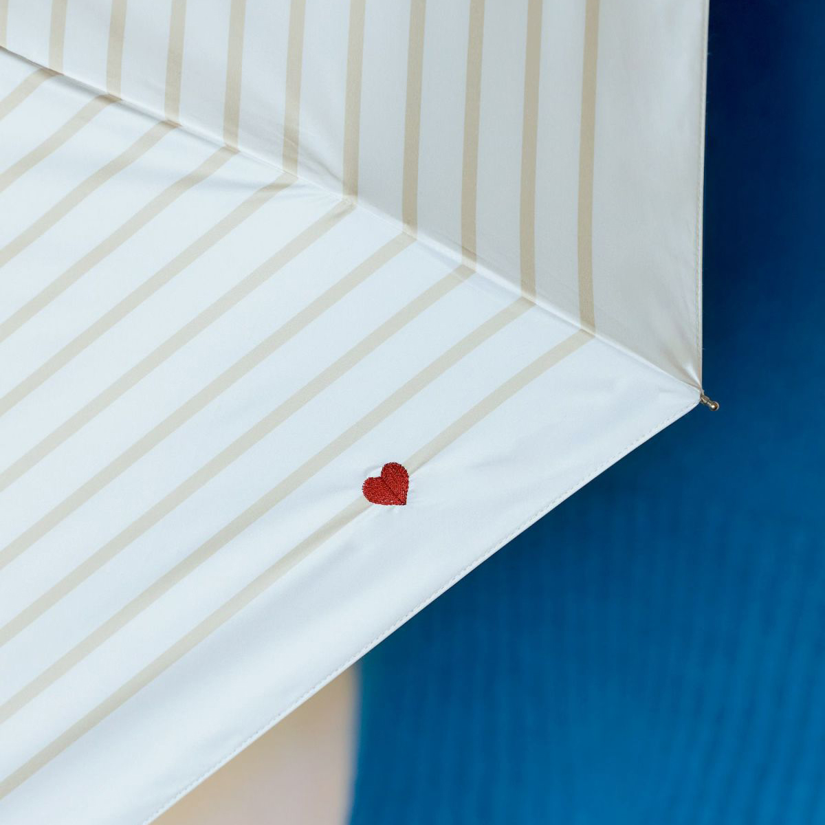 wpc 쁘띠 원하트 자외선차단 양산 파우치 우양산