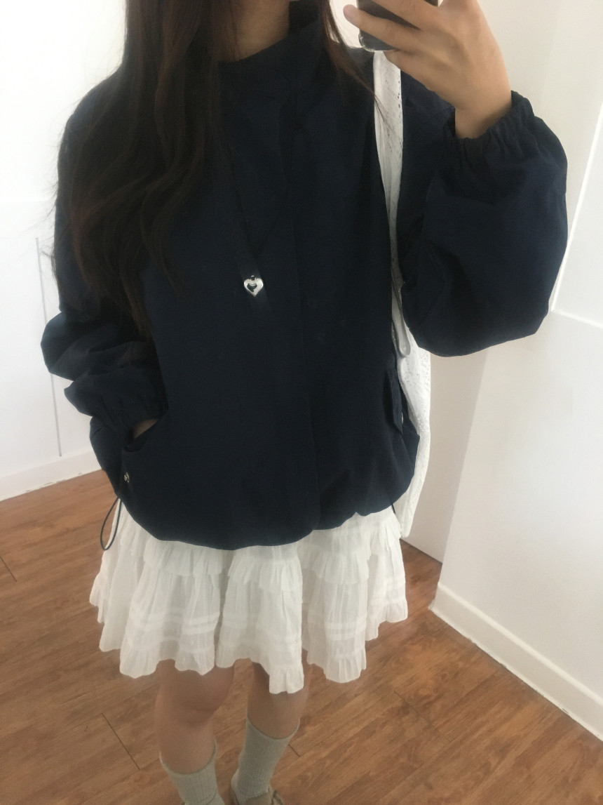 웨어 바람막이 야상 나일론블루종 상세 이미지 10