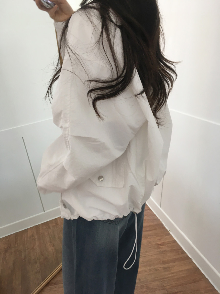 웨어 바람막이 야상 나일론블루종 상세 이미지 32