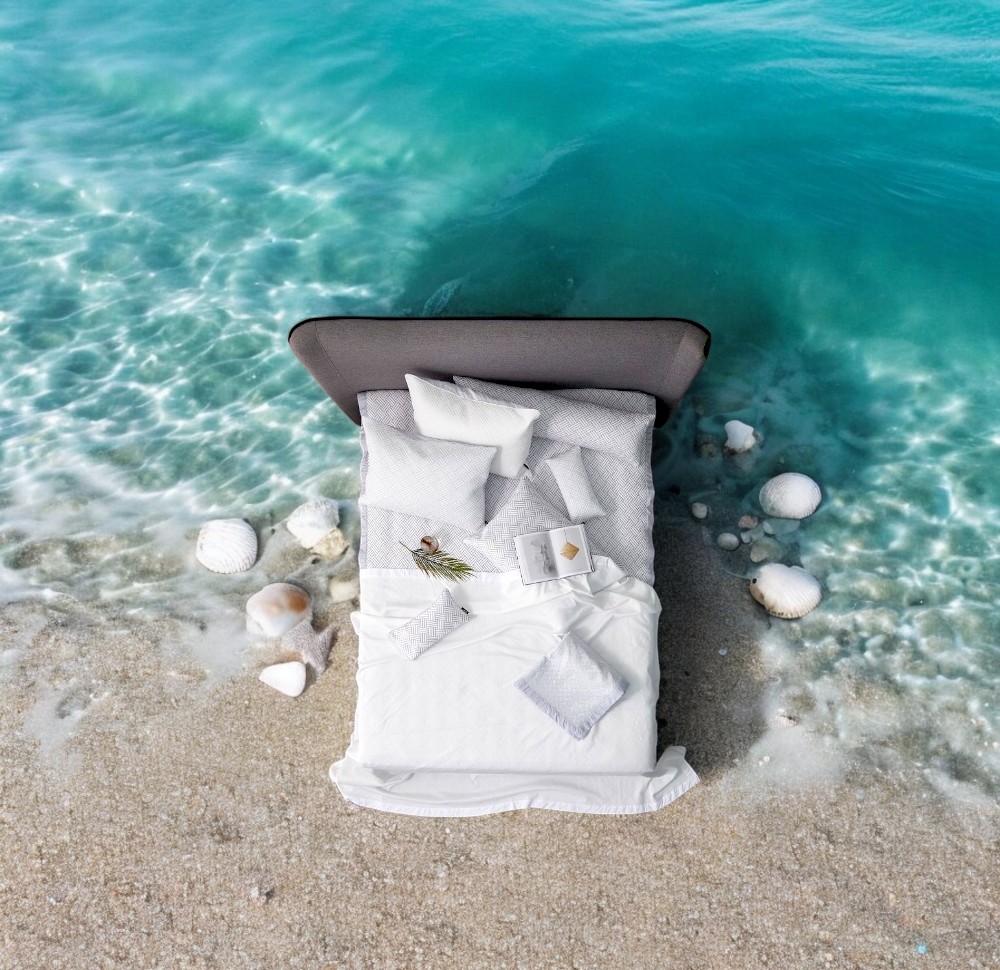 [레노마홈] 쿨링 냉감패드 포르페 고정밴드 여름 그레이, LK(라지킹)