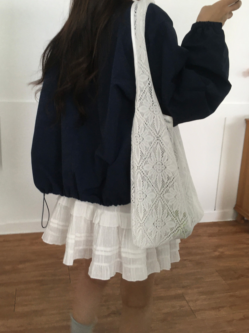 웨어 바람막이 야상 나일론블루종 상세 이미지 11