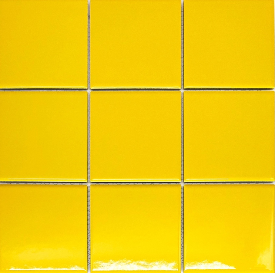 G98-YELLOW (유광) 모자이크타일 노랑 - 상품 이미지