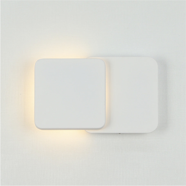 LED 에코 폴링 사각 벽등 8W 화이트 플리커프리 동성조명 - 상세 이미지 4