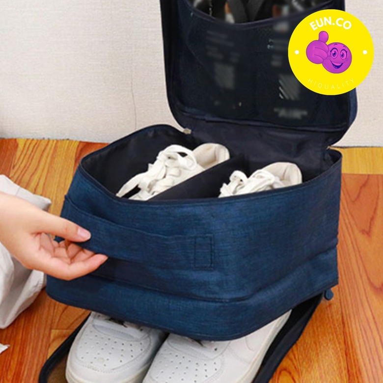 여행용 운동화 주머니 보조가방 축구화 풋살화 양면파우치 여행정리가방