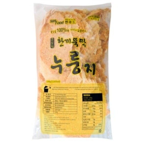 한푸드 한끼뚝딱누룽지 벌크 1.8kg 497675 : DamaeStandard