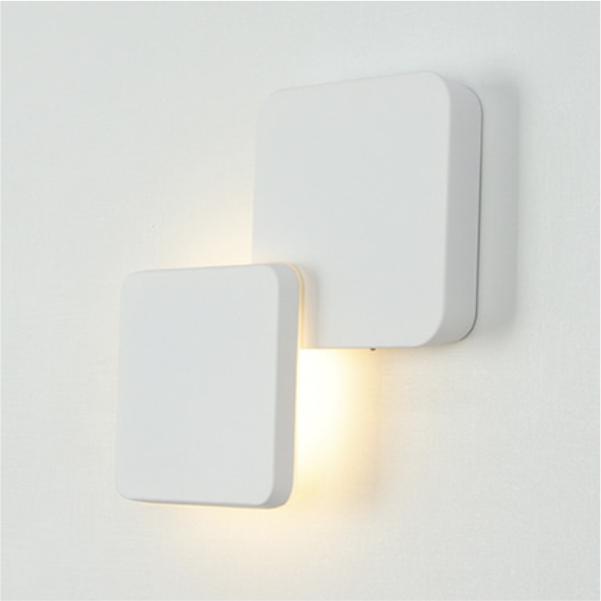 LED 에코 폴링 사각 벽등 8W 화이트 플리커프리 동성조명 - 상세 이미지 3