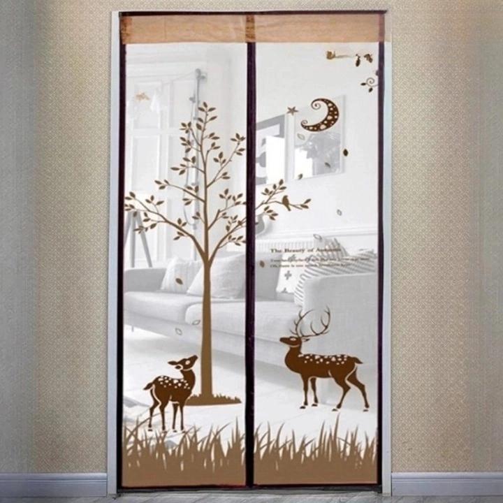 자석 모기장 파리발 출입문 투명 문발 100x210