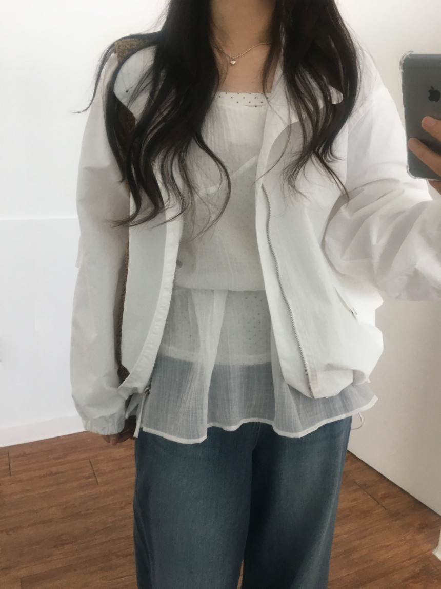 웨어 바람막이 야상 나일론블루종 상세 이미지 24