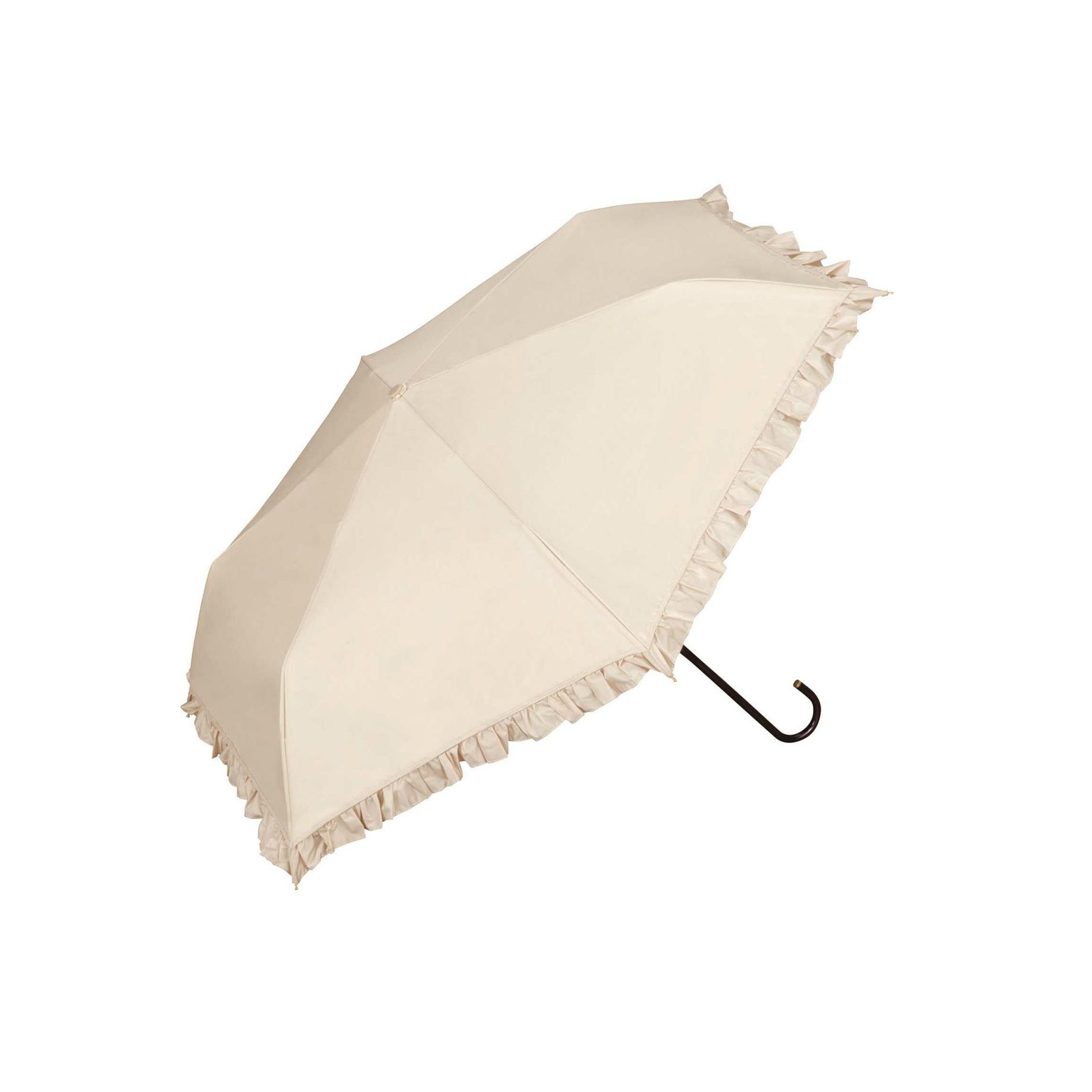 wpc 우아한 프릴 암막양산 우산겸용