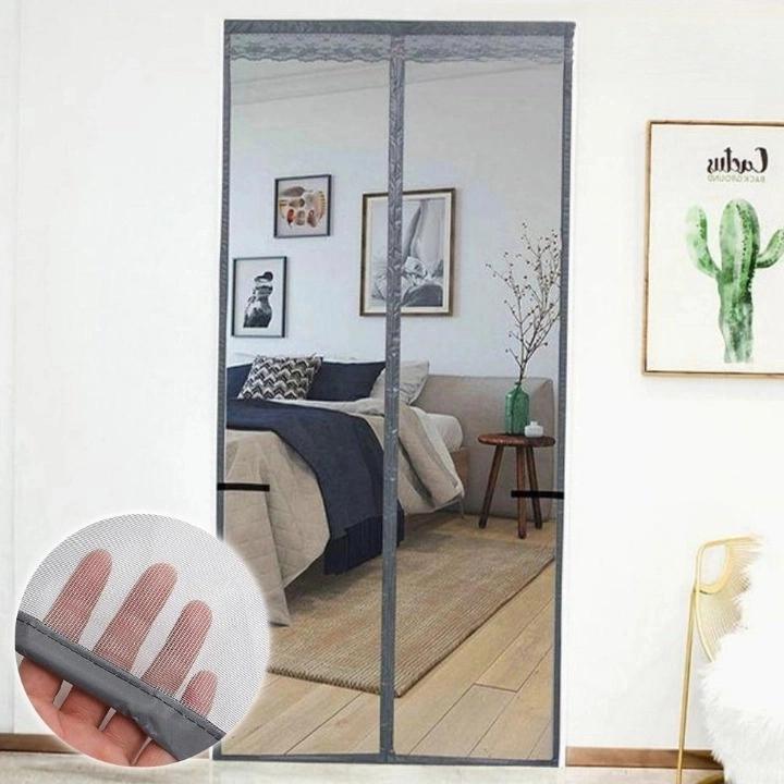 입구 방충망 현관문 자석 모기장 파리발 100x200