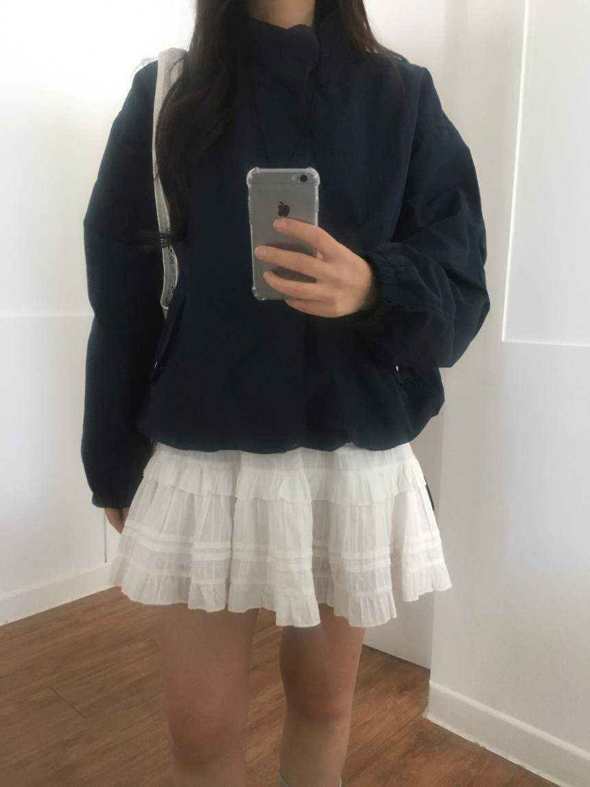 웨어 바람막이 야상 나일론블루종 상세 이미지 13