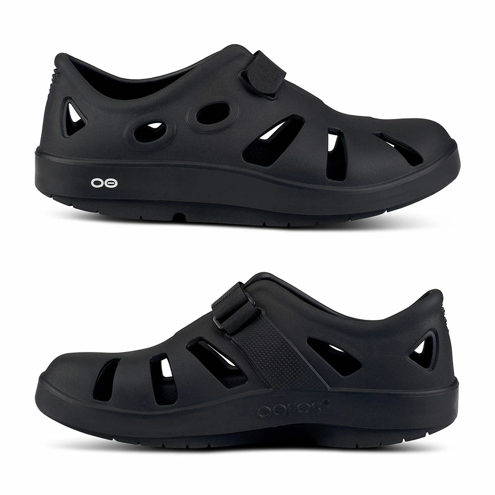우포스 OOFOS OOcandOO 우캔두 리커버리 샌들 클로그 블랙