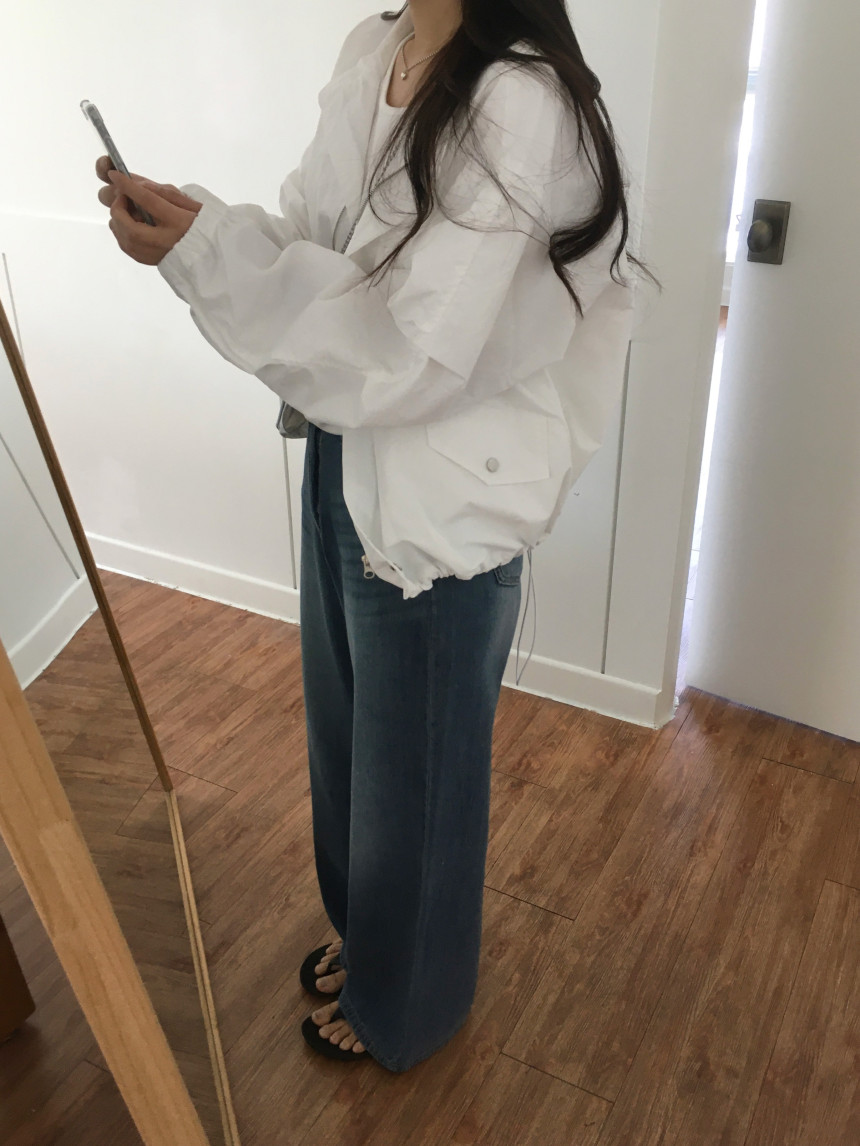웨어 바람막이 야상 나일론블루종 상세 이미지 31
