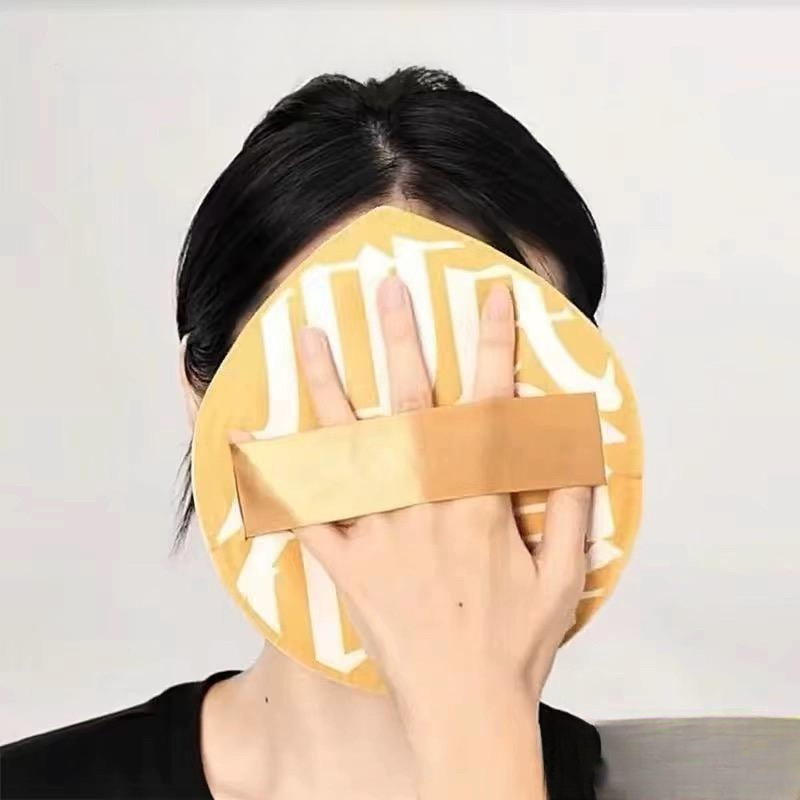 초대형 대왕 쿠션퍼프 메이트업 에어퍼프 스펀지 8XL-대형 노란색 - 상품 이미지