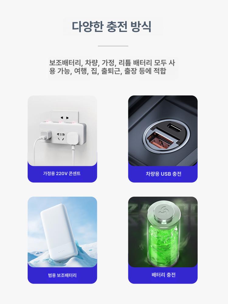 보냉박스 쿨러 인슐린냉장고 충전식 런치 가방 보냉백 기본형-단일배터리 - 상세 이미지 2