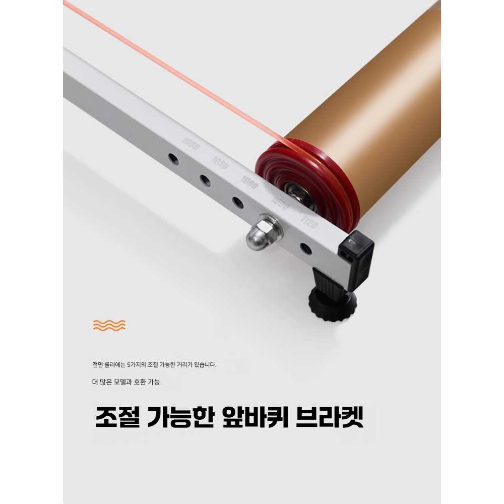 고캠프 자전거평로라 스마트로라 트레이닝 롤러 실내 삼단 접이식 거치대 (페달 포함) - 상세 이미지 3