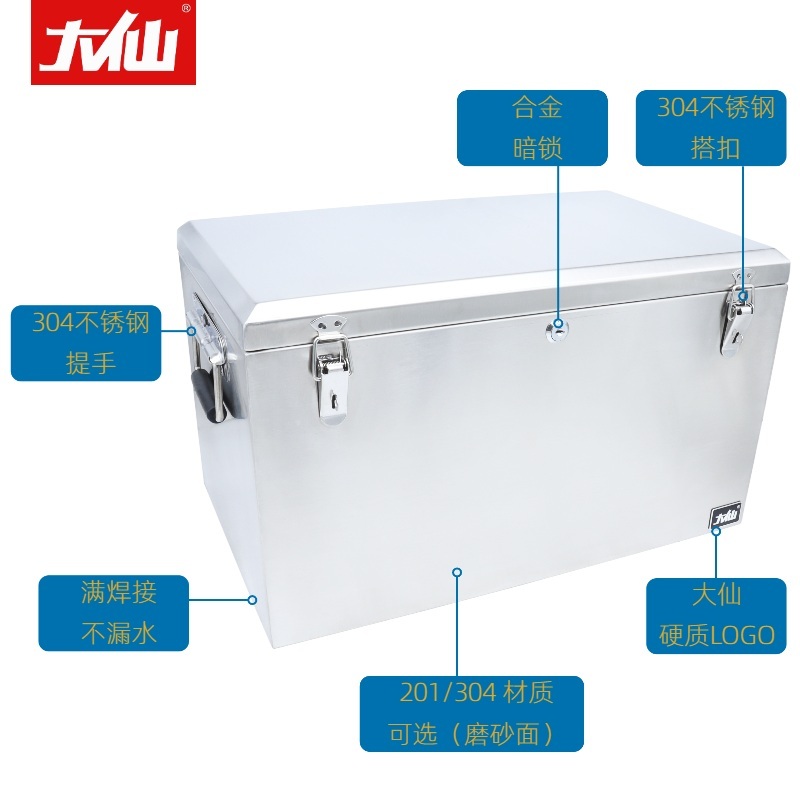 트럭 공구함 툴박스 트렁크 도 난방지 잠금 포터 박스 201소재 50x30x30 0.93mm - 상세 이미지 2