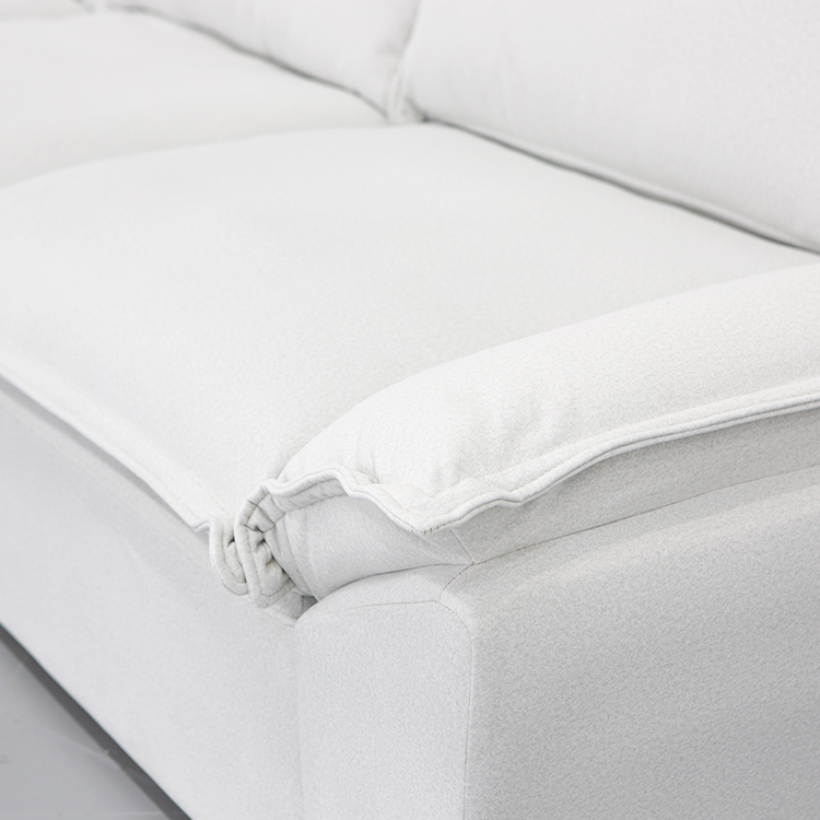 니스코 4인 전동 슬라이딩 패브릭 소파 B020