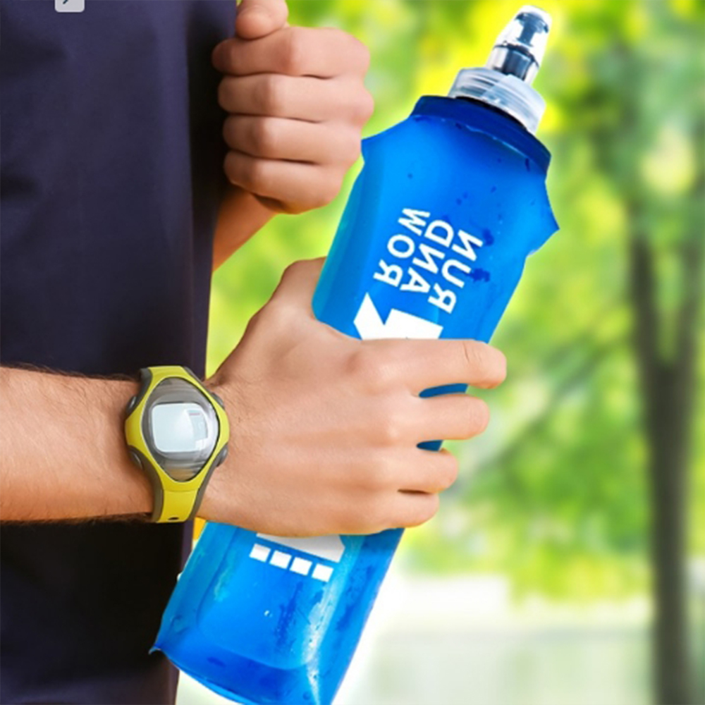 500ml 물병 스포츠 물통 주머니 마라톤 휴대용 운동 야외 러닝 조깅 헬스 사이클 소형 - 상품 이미지